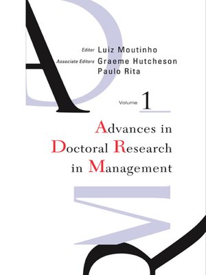 cover image of Advances In Doctoral Research In Management